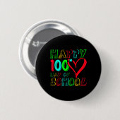 学校100日目100日かわいい学生ボーイズギ 缶バッジ (正面&裏面)