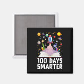 学校100日目100日書籍頭が切れる宇宙A マグネット (正面/裏面)