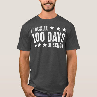 学校100日目 – 学校100人の日に取り組んだ Tシャツ