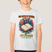 学校100日» 祝デザイン読- s トライブレンドTシャツ (正面)
