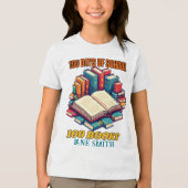 学校100日» 祝デザイン読- s トライブレンドTシャツ (正面)