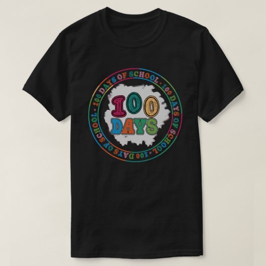 学校100日(2) Tシャツ (デザイン正面)