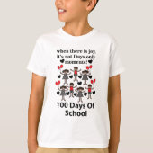 学校100日 Tシャツ (正面)