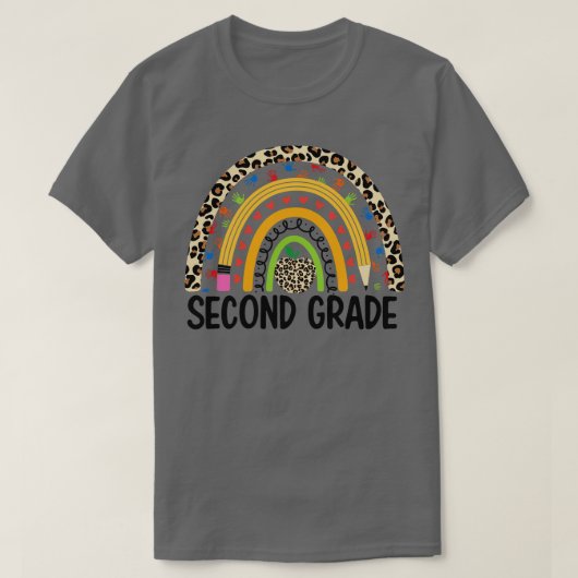 学校2年生 Tシャツ (デザイン正面)
