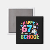 学校67日おめでとう 先生 生徒 67 枚の面白い画像 マグネット (正面/裏面)