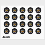 学校67日目をやり遂げた 67日目 学校 男子 ラウンドシール (シート)