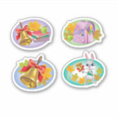 学校 シール (正面)