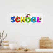 学校 ポスター (キッチン)