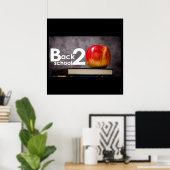 学校 ポスター (ホームオフィス)