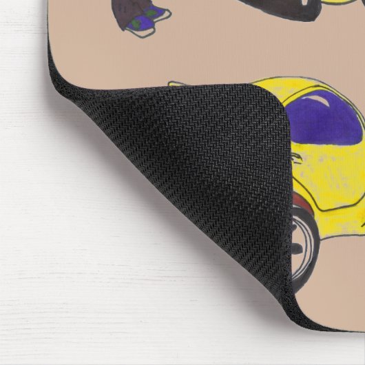 学校 マウスパッド (コーナー)