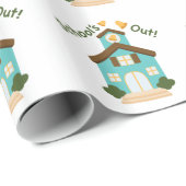 学校 ラッピングペーパー (ロールコーナー)