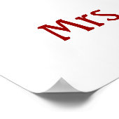 学校/先生ポスター ポスター (角)