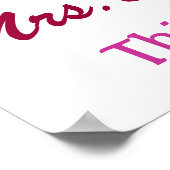 学校 – 先生教室へようこそ – SRF ポスター (角)