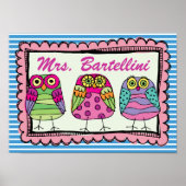 学校/先生/教室ポスター – SRF ポスター (正面)