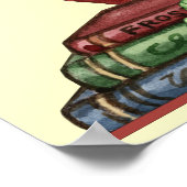 学校/先生/教室ポスター – SRF ポスター (角)