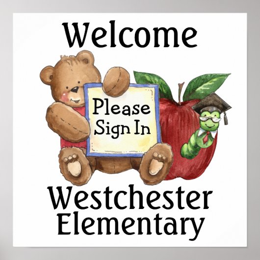 学校 – 先生- SRF ポスター (正面)