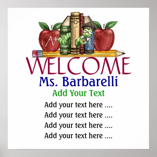 学校/図書館ポスター – SRF ポスター (正面)