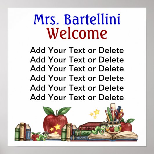 学校/図書館/教室ポスター – SRF ポスター (正面)