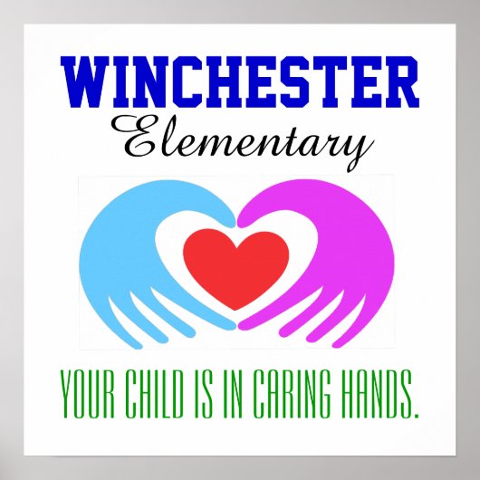 学校/学区ポスター – SRF ポスター (正面)