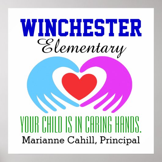 学校/学区ポスター – SRF ポスター (正面)