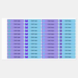 学校/防水の子の名前ラベル ラベル