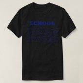 学校 Tシャツ (デザイン正面)