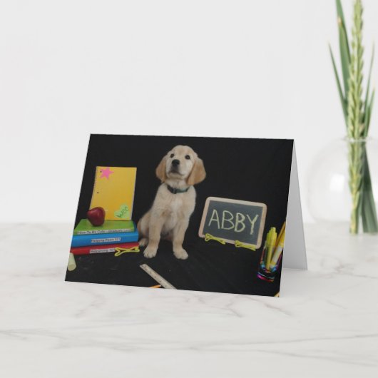 学校Abby カード (正面)