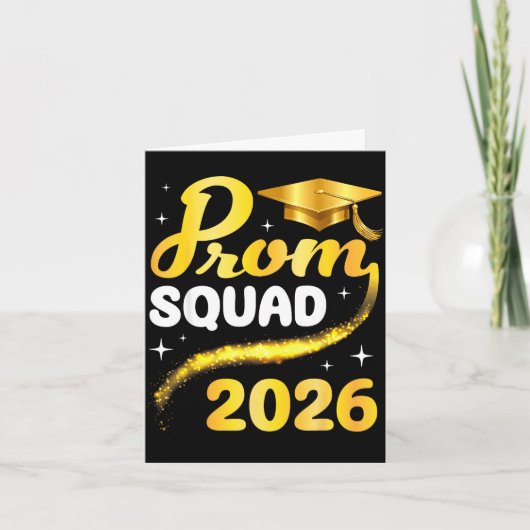 学校Pの2026年卒業生 プロム隊 カード (正面)