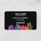 学校PTA会議 名刺 (正面)