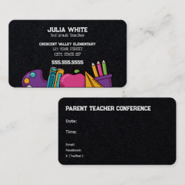 学校PTA会議 名刺