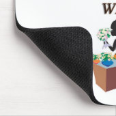 学校SECRETARYDESERVEの花 マウスパッド (コーナー)