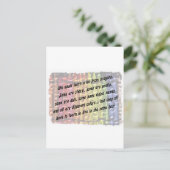 学根 ポストカード (スタンド正面)