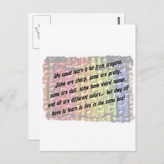 学根 ポストカード (正面/裏面)