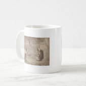 学歩く コーヒーマグカップ (正面左)