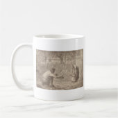 学歩く コーヒーマグカップ (左)