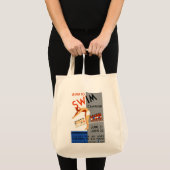 学泳ぐ トートバッグ (正面(商品))