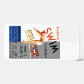 学泳ぐ Case-Mate iPhoneケース (裏面 (横))