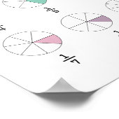 学率 ポスター (角)