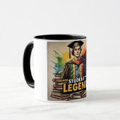 学生から凡例院生まで マグカップ (正面左)