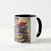 学生から凡例院生まで マグカップ (正面右)