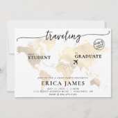 学生から卒業旅行まで 招待状 (正面)