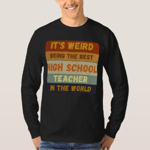 学生から高校最高の先生World Vinへ Tシャツ