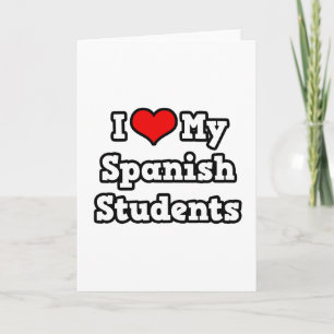 学生が好スペインのき カード
