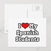 学生が好スペインのき ポストカード (正面/裏面)