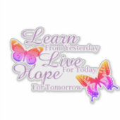 学生きる シール (正面)