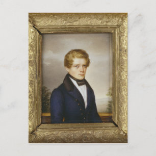 学生としてのオットー・フォン・ビスマルク, 1833 ポストカード