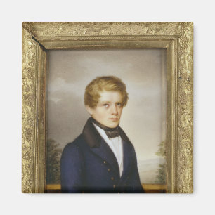 学生としてオットー・フォン・ビスマルク、1833年 マグネット