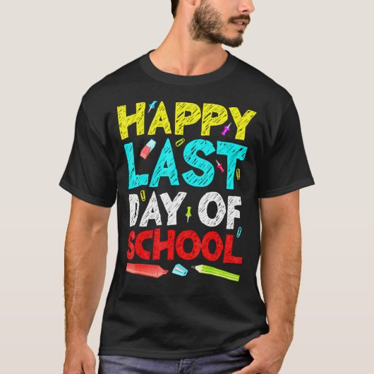 学生と先生の幸せな最終日 Tシャツ (正面)