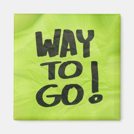 学生に対する認前向き識の賛美の方法 マグネット (正面)