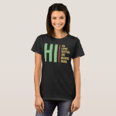 学生のためのドイツ語の練習学の Tシャツ (正面フル)